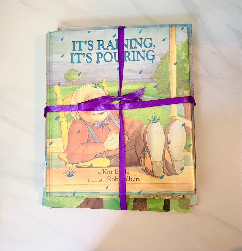 📚 Children's Picture Book Bundle Lot (5 Books) - Grandparents, Rhymes & Stories